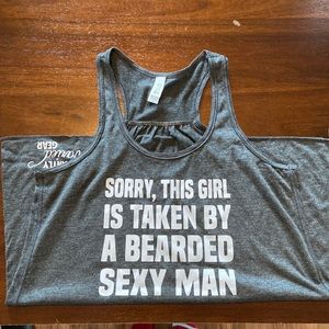 Brand new flowy back cvg tank